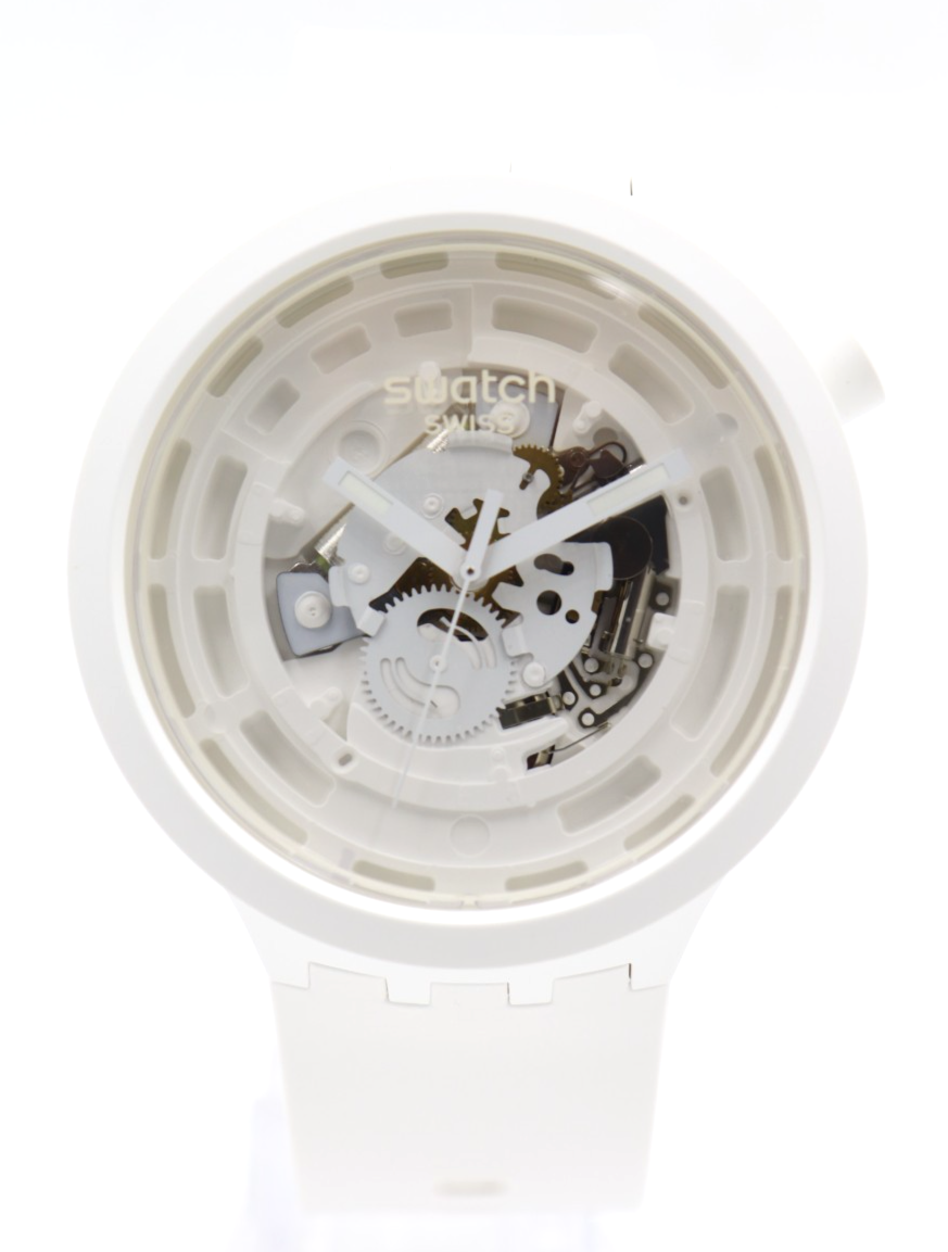Swatch Big Bold Ceramic C-white SB03W100 Bio-ceramic