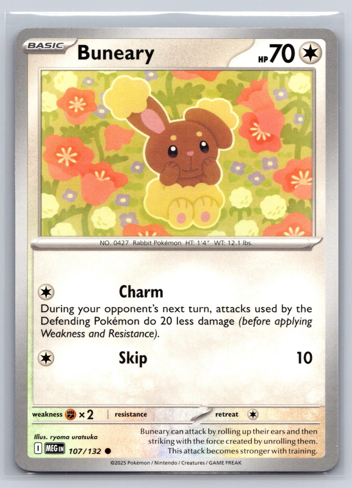 Buneary Pokemon ME01: Mega Evolution #107/132