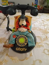 Disney Telemania Goofy Animated Talking Landline Corded Telephone Phone