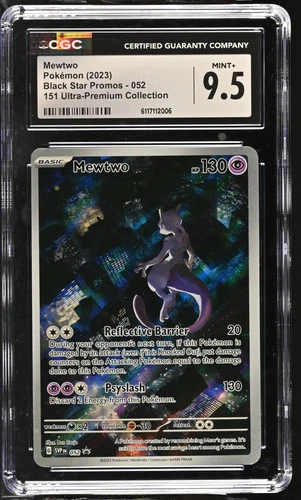 2023 Pokemon Black Star Promos Mewtwo 151 Ultra-Premium Collection CGC 9.5 #052