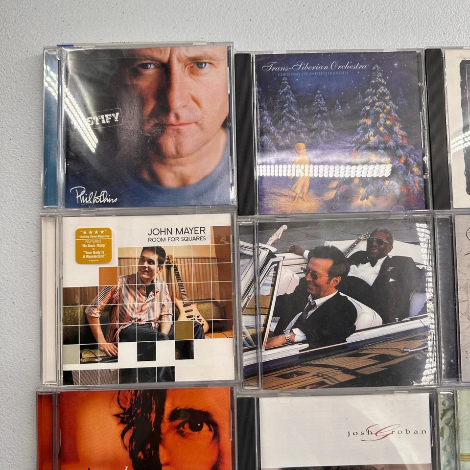 Lot Of 12 Music CDs Featuring Artists Like John Mayer Enya & Joe Bonamassa Retro Foto 4 de 4