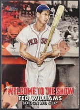 2022 Topps Ted Williams Welcome to the Show Red Sox Card #WTTS-32