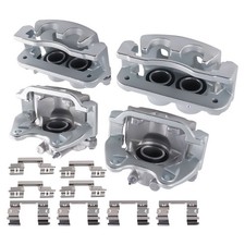 Front Rear Disc Brake Caliper Set For Silverado 1500 Sierra 2008-18 Dual Piston