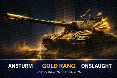 World of Tanks Ansturm Gold Rang 2026 / Onslaught Gold Rang 2026 / WOT / sicher 