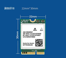 MediaTek WiFi7 Card MT7925B22M Bluetooth 5.4 Wireless Network Card M.2 2230