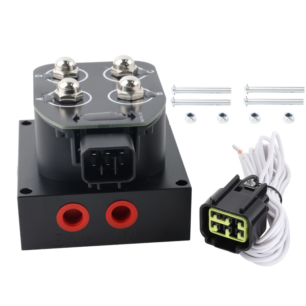 Auto Air Suspension System Shock Absorber Four-Position Solenoid Valve Chassis