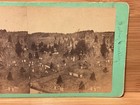 C. 1870s Stereoview Of Charles Evans Cemetery - Reading, Pennsylvania — photo 3