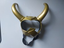 President Loki Horned Costume/Black Adjustabl...