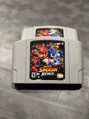 Super Smash Remix: v 2.0.1 N64 Nintendo 64
