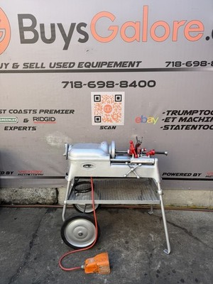 Reconditioned RIDGID  535 V1 Pipe Threading Machine with 811 Die Head, Cart BG2