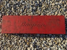 Snap-on Vintage Red Metal Socket Box - Empty Tool Box Only
