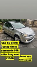 Renault Clio Automatic 1.6 Petrol