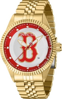 NEW INVICTA WATCH MLB BOSTON RED SOX 42927 43MM PC21 QUARTZ NO BOX