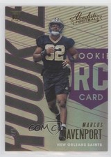 2018 Panini Absolute Rookie Spectrum Purple 2/5 Marcus Davenport #134 07i7