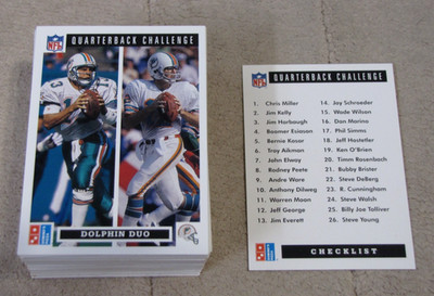 1991 Domino's Quarterback Challenge Football (Pick Choose Complete)