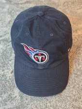 Tennessee Titans Hat Cap Strap Back Mens One Size Navy NFL Football Dad Hat