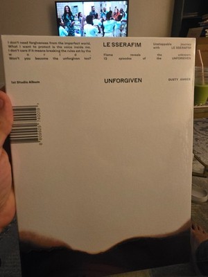 Brqnd New!! Le Sserafim 1st Album Unforgiven(CD, 2023) unopened,  bread new
