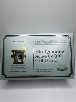 Pharma Nord Bio-Quinone Active Q10 Gold 100mg Capsules (150) BBE 06/2026