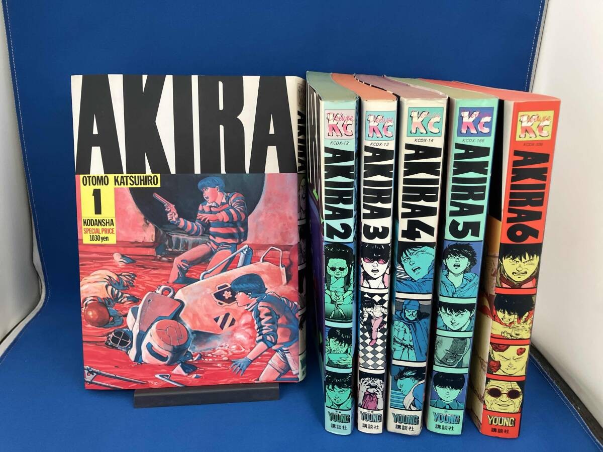 AKIRA Vol.1-6 Complete Set Katsuhiro Otomo Japanese Manga | eBay