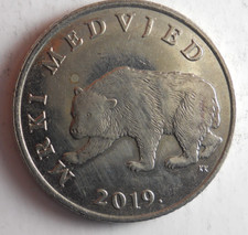 2019 CROATIA 5 KUNA - Excellent Coin - FREE SHIP - Bin #720