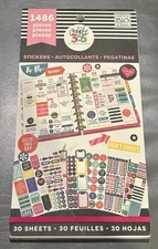 The Happy Planner 30 Sheets Sticker Book 1486 Stickers