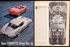 Chevy Corvette Sting Ray Original 1963 Vintag...