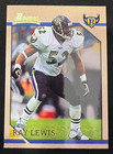 RAY LEWIS 2001 Bowman 1996 Rookie Card RC Insert #BRC2 NFL HOF Baltimore Ravens