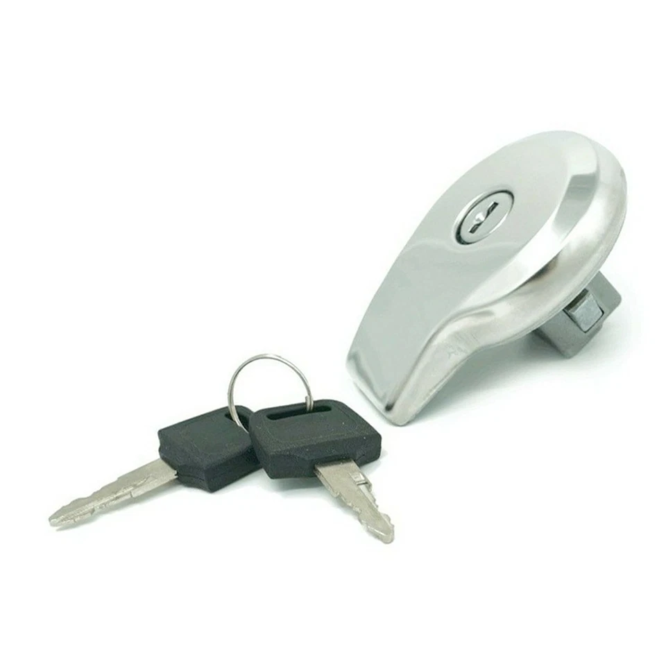 1x Fuel Gas Cap Lock 2x Keys For 1981-2022 Yamaha V Star 250 XS400 Vision Seca Foto 2 de 4