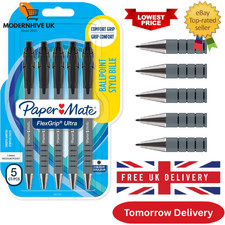 Paper Mate Flexgrip Ultra Retractable Ballpoint Pens | Medium Point (1.0mm) |
