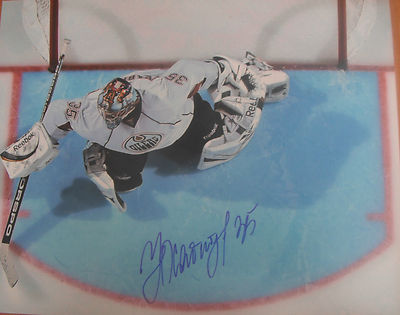 NIKOLAI KHABIBULIN Edmonton Oilers Autographed 11x14 Hockey Photo | eBay