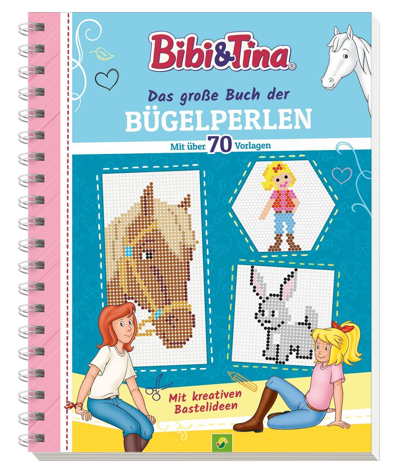 Bibi & Tina Das Große Buch Der Bügelperlen. Mit Über 70 Pferdestarken