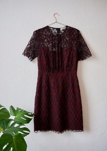 robe dentelle sandro