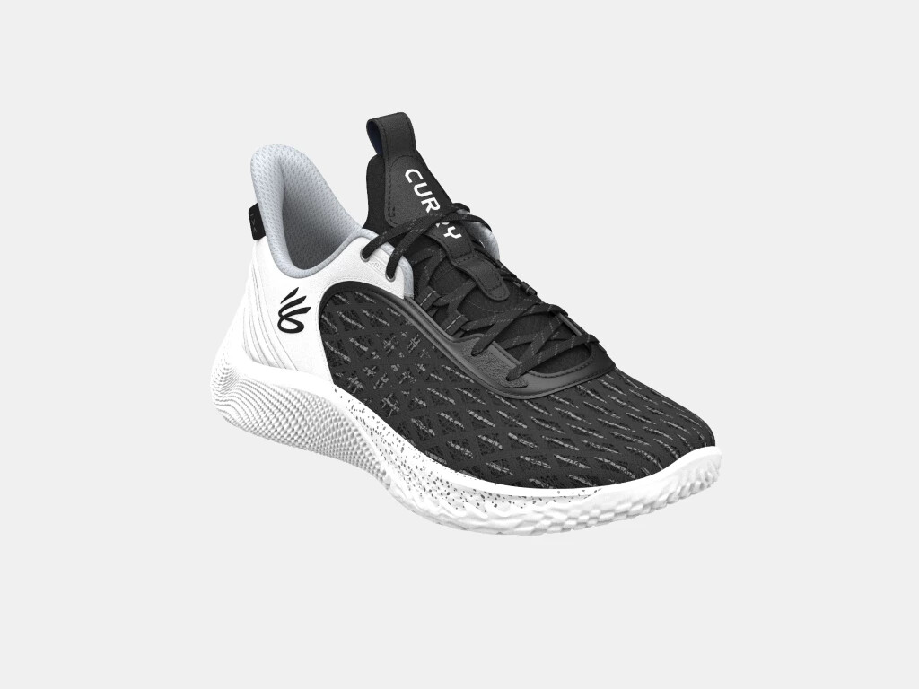 Under Armour Curry Flow 9 Basketball Shoes Black/White eBay