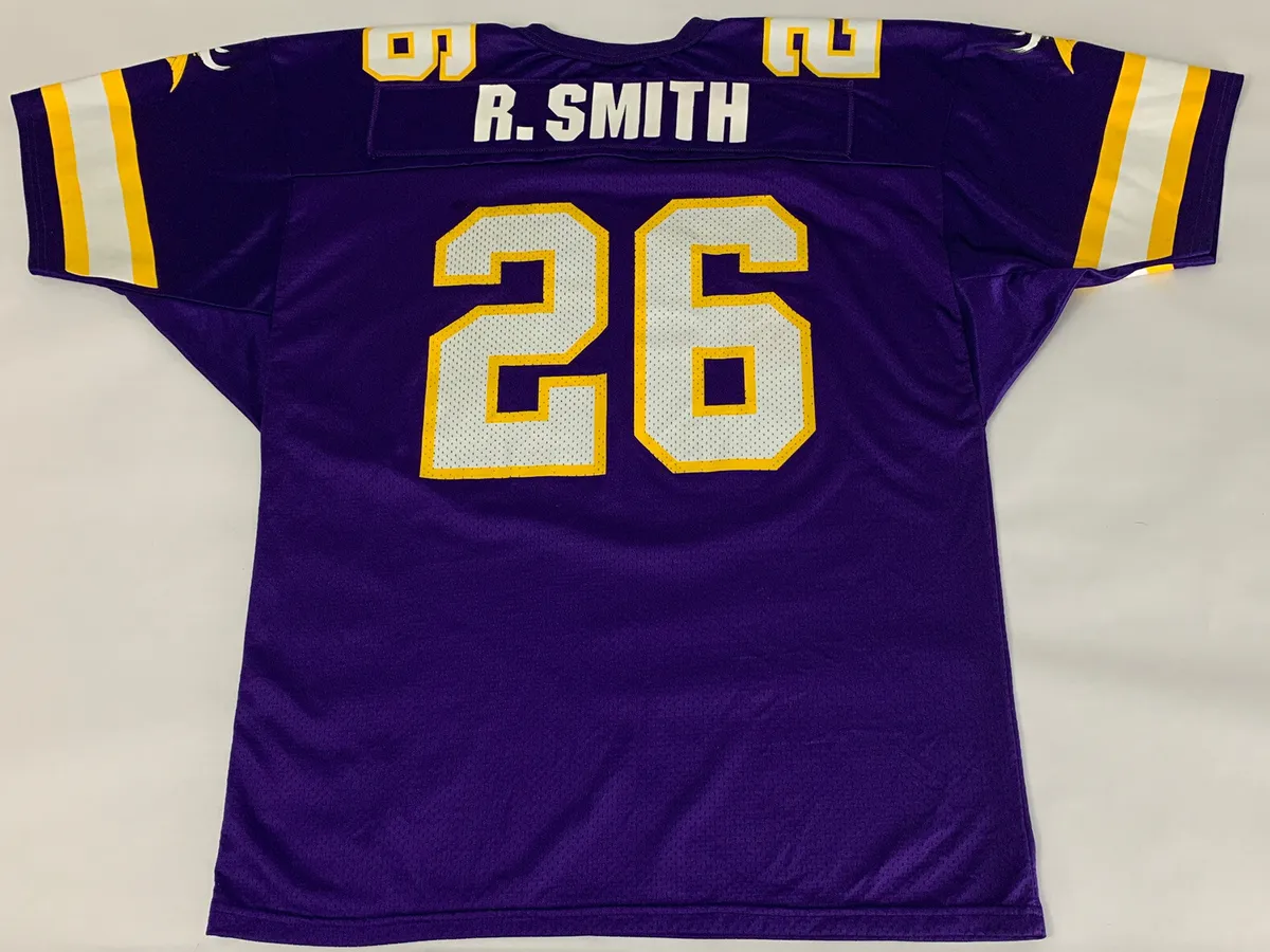 Robert Smith #26 Minnesota Vikings Wilson Vintage Mens Jersey Size XL