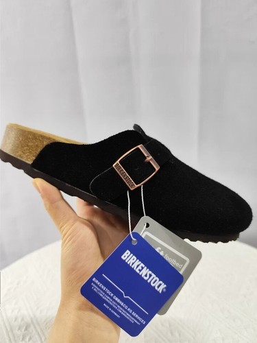 NEW Authentic Birkenstock Boston Suede Leather Sandals Casual Shoe 35-45 Unisex - Picture 39 of 41