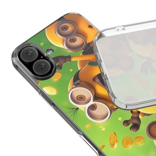 Minions Clear Phone Case, Fun Phone Cover, Kids Gift, Birthday Present, Minion - Picture 24 of 153