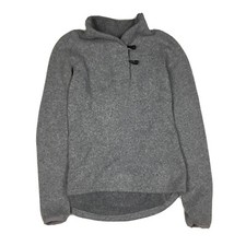The North Face Funnel Neck Pullover Sweater Light Gray Style ATUY Women's M