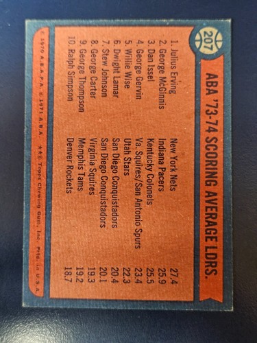 1974-75 Topps Basketball Cards Complete Your Set You Pick Choose Each #1 -264 - Picture 371 of 473