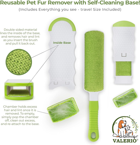 Pet Hair Remover Brush - Lint Brush - Fur Remover - Fur & Lint Removal - Dog & C - Picture 2 of 5