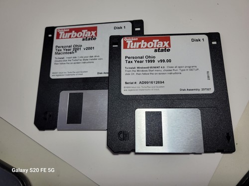 Personal 1999 Tax Year TurboTax OHIO State 3.5" Floppy Disk-Windows 95/98/NT 4.0 - Picture 4 of 4