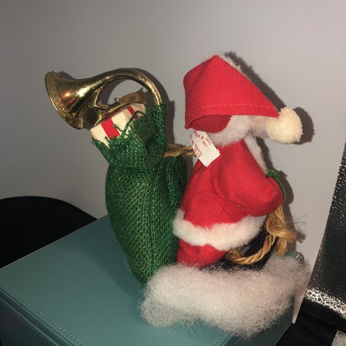 Figura de peluche muñeca Annalee 1967 Santa Claus para diversión navideña - Imagen 8 de 12