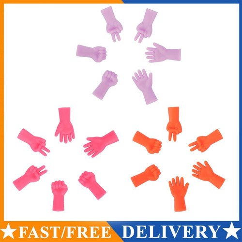 6Pcs Knit Needle Tip Covers Rock Paper Scissors Convenient for Knitting Crafting