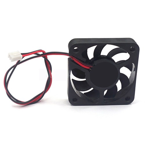5010 Fan 5cm 50mm X 50mm Mini Square Brushless Cooling Fan 12v 24v Dc 2 Pin DIY - Picture 4 of 7