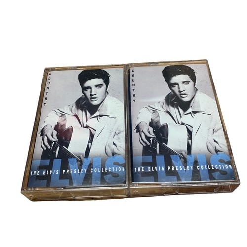 The Elvis Presley Collection Country Cassette Tapes 1 & 2 - Set Of 2