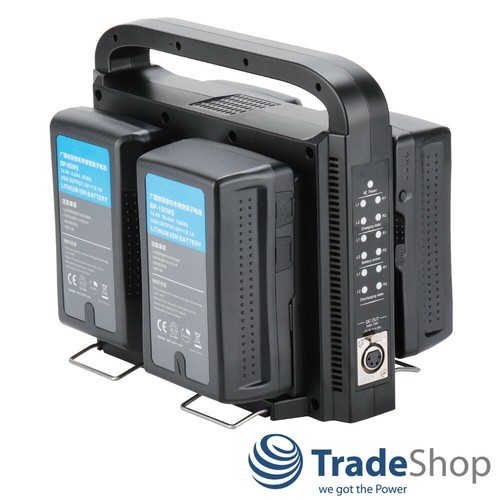 Ładowarka D-Tap Podwójna 4-kanałowa bateria V-Mount 14,4V do Sony PMW-F55 PMW-F5 PMW-F23 - Zdjęcie 6 z 15