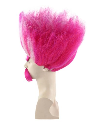 Trolls Poppy Santa's Helper Fance Dress Up Cospaly Party Prop Adult Hairpiece - Picture 37 of 63