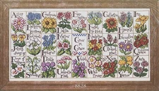 Design Works Jeremiah Junction Grow in Grace Wildflowers Cross Stitch KIT