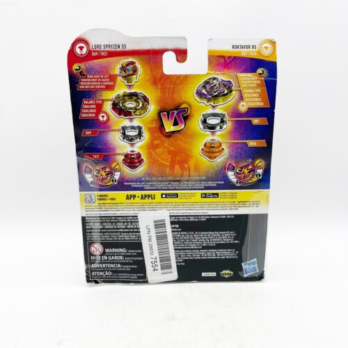 Beyblade Burst Rise Hyper Sphere~ Starter Pack D07 D69 2 Pack - Picture 2 of 2