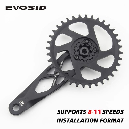 MTB Bicycle Chainring 6mm Offset 32T 34T 36T 38T for SRAM 3-Nail Crank - Picture 2 of 17