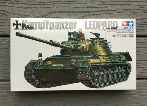 TAMIYA 1/35 WEST GERMAN ARMY KAMPFPANZER LEOPARD MEDIUM TANK MODEL KIT 35064 F/S - Picture 1 of 3